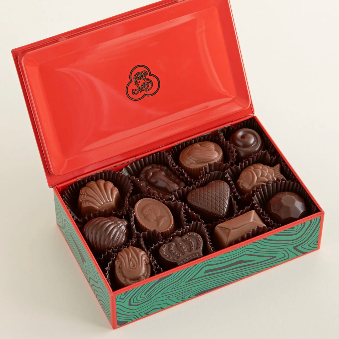 Louis Sherry Chocolate Truffle Tin